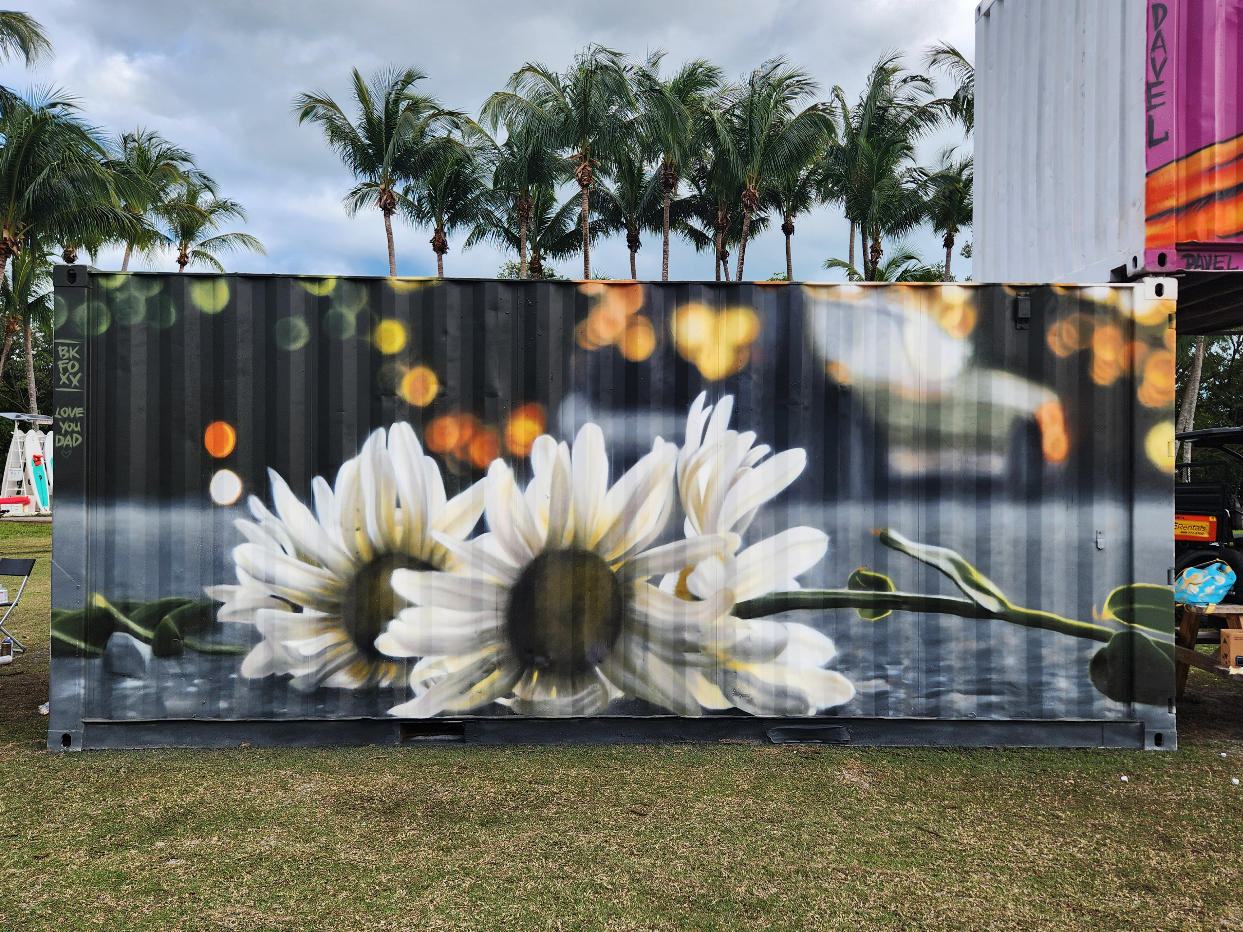 <b>Your Daisy</b><br>Coconut Grove Arts Festival, Feb 2024<br>Miami, Fl<br>curated by DaveL Art