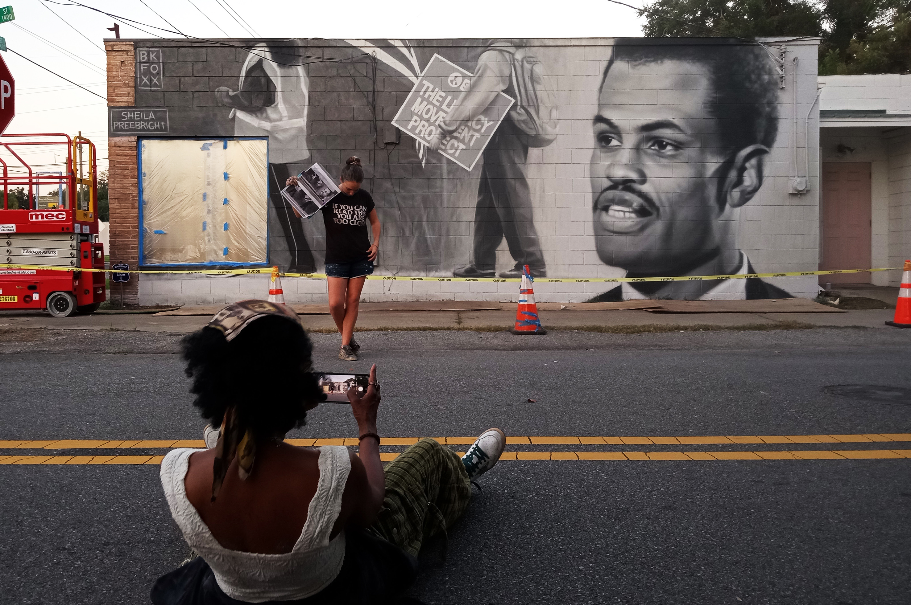 <b>Honoring the Past and Rebuilding the Future</b><br>Rev. Julius C. Hope<br>in collaboration with photographer Sheila Pree Bright<br>Brunswick, Ga<br>Sept 2022<br>photo by Ash McNamara